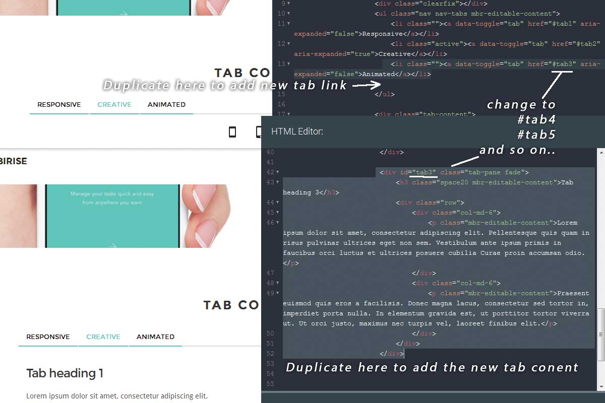 Premium Bootstrap Landing Page Theme Builder