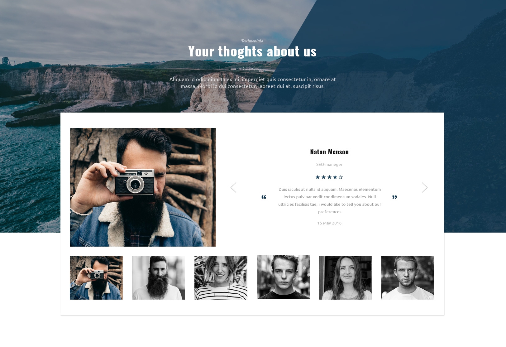 HTML Bootstrap Basic Theme