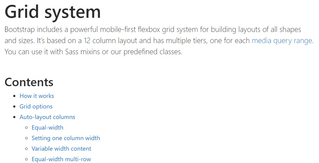 Bootstrap grid  main  records