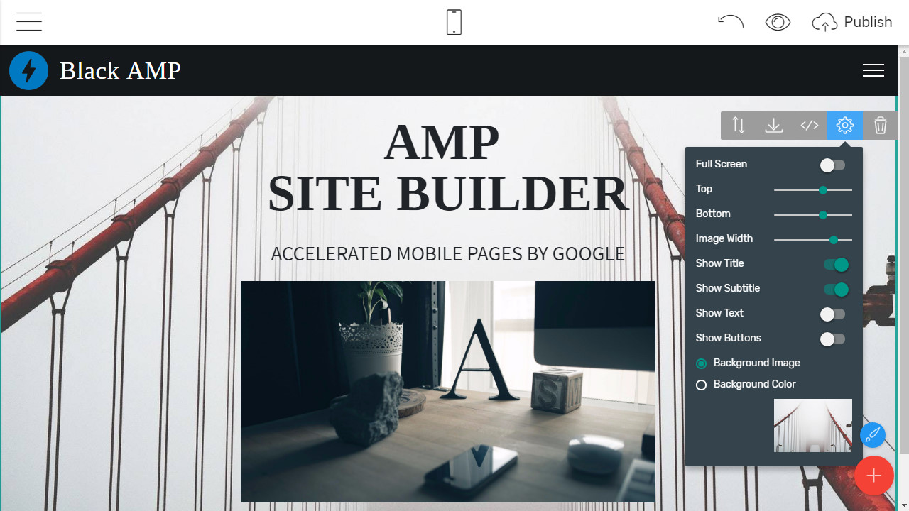 Mobile Site Maker