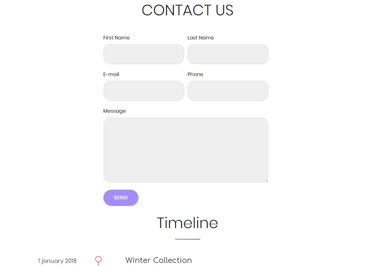 Web Template