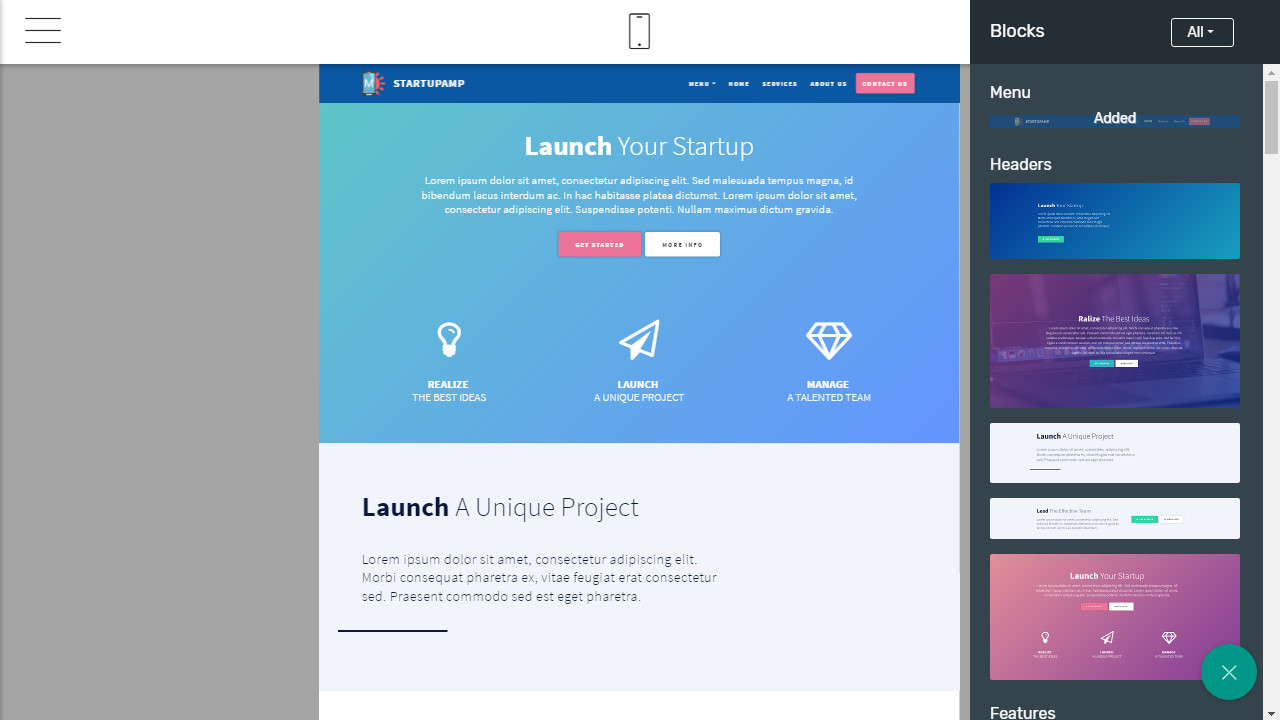 landing page generator